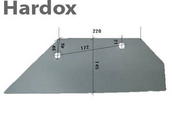 Lemiesz 300hektarów HARDOX 90060054/L części do pługa SKJOLD