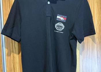 Tommy Hilfiger Czarna koszulka polo XS