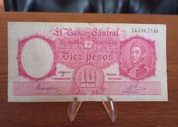 Banknot Argentyna 10 Pesos 1935