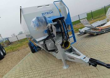 Wóz paszowy poziomy ZITECH 12 m3 paszowóz włoski rozwiazan jak storti seko
