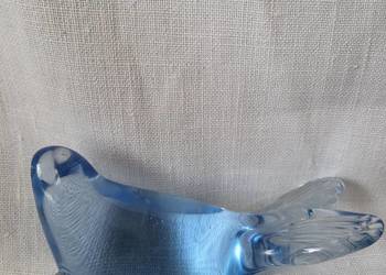 Figurka szkło lite FOCZKA , FOKA  szkło Murano.Italia . Figurka szkło lite FOCZKA , FOKA  szkło Murano.Italia .