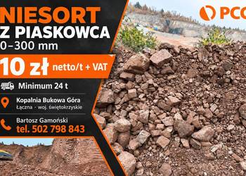 Niesort z piaskowca 0-300 mm - PCC Silicium - Łączna