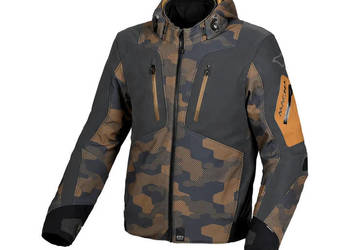 KURTKA MACNA ORANGE CAMO / BLACK BLUE   Night Eye  roz.//L