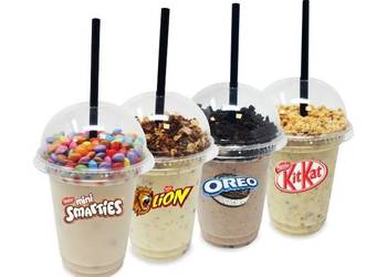Kubki do Shake, kubek z przykrywką wypukłą 300/400ml – 800sz