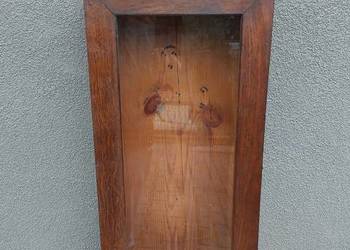 Szafka witrynka z obudowy starego przedwojennego zegara kapliczka E237