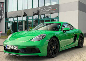 Porsche 718 Cayman GTS. 400 KM. Gwarancja do 17.03.2027. Fvat23%. Po serwi…