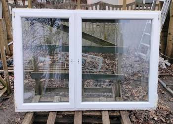 Okno PCV szer. 206x143 wys. dwuszybowe używane