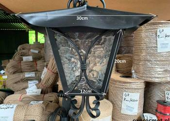 PIĘKNY DUŻY KINKIET WISZĄCY lampa zewnętrzna dla domu na ogród drzwitaras