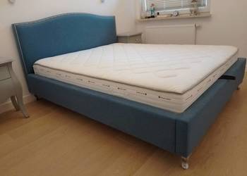 Łoże Livio 160x200 Fabryka Sypialni łóżko schowek + materac
