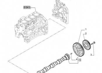 New Holland T6010 T6090 T6070 T7230 Koło zębate 2855146