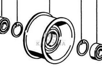 Claas Lexion 570 Rolka Napinacza 0006034463 00 0603 446 3