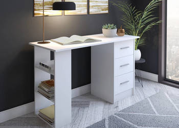 Biurko 120x50x73 (biały mat) Nowe