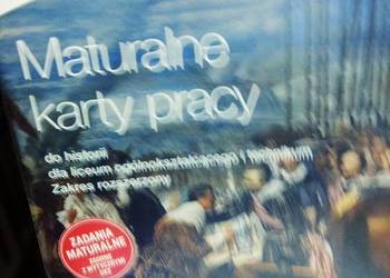 Maturalne karty pracy historia