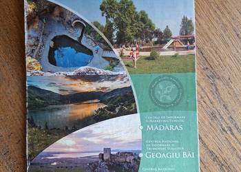 Romania mapa Treasures of Nature and Vestiges