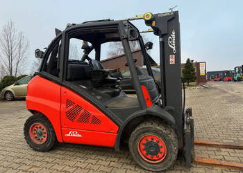 wózek widłowy LINDE H45T Triplex 4.0m niski wersja kontenerowa 4500kg