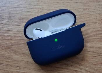 Oryginalne słuchawki AirPods Pro 1 / etui A2190 + lewa słuchawka