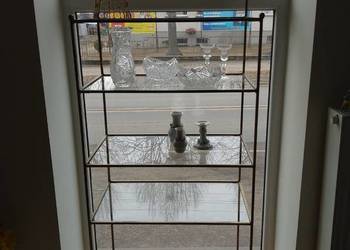 Regał metalowy kuty