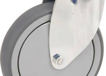 Ocynkowane koła skrętne z otworem na śrubę do mocowania 2470PJP125P3011