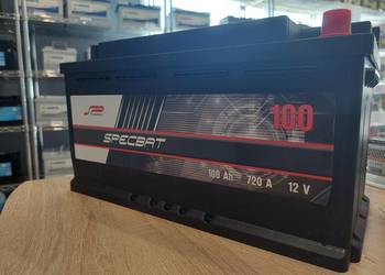 Akumulator SPECBAT 100Ah 800A EN PRAWY PLUS DOWÓZ 696737599