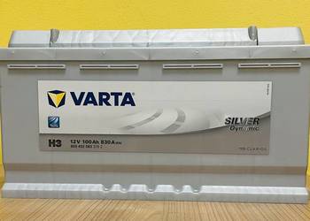 Akumulator VARTA Silver Dynamic H3 100Ah 830A EN