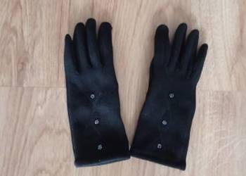 Rękawiczki damskie czarne rozmiar L