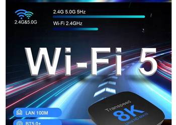 Transpeed 8K Ultra HD MX10 Android TV SmartBox