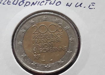 2 Euro Francja 2008 r. Prezydencja w Unii Europejskiej 2 Euro Francja 2008 r. Prezydencja w Unii Europejskiej