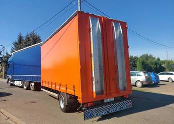 Przyczepa 1-osiowa z najazdami do sprzętu budowlanego do malarki DMC 9000kg
