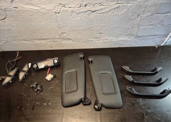 Zestaw do czarnego sufitu M pakiet BMW E36 Daszki rączki lampki