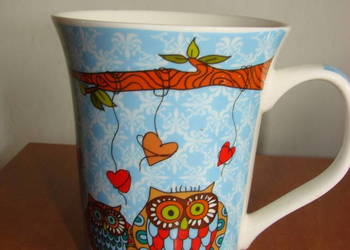 Sowy ceramiczny kubek
