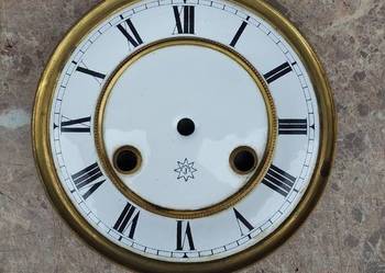 776 Tarcza starego zegara Junghans 14,5cm 56,5/32 tzw porcelanka