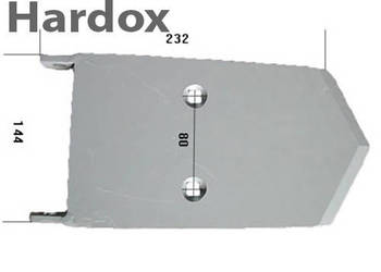 Lemiesz C HARDOX reeke-s-1 części do separatora kamieni