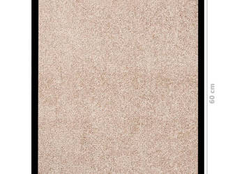 Wycieraczka beżowa 40 x 60 cm WM-331583