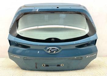 KLAPA TYŁ HYUNDAI KONA Crossover CERAMIC BLUE METALLIC TYLNA, BAGAŻNIK