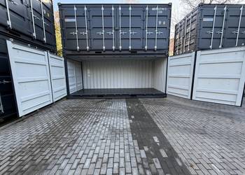 Kontener magazynowy 20’ Open Side, side door kontener morski NOWY