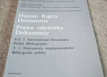 Prawa człowieka dokumenty międzynarodowe Kędzia Wieruszewski