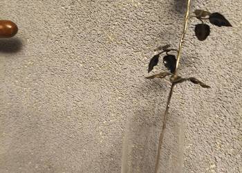 Róża Bursztyn Srebro Vintage