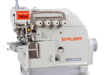 SIRUBA 737KS-504M3-04 OVERLOCK CYLINDRYCZNY 3-NITKOWY NOWY