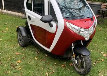 Skuter elektryczny zabudowany trzy kołowy bili bike frost