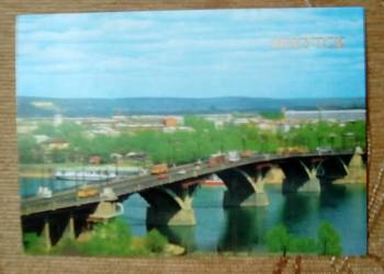 IRKUCK - WIDOK NA MOST GLAZKOWSKI PRZEZ ANGARĘ