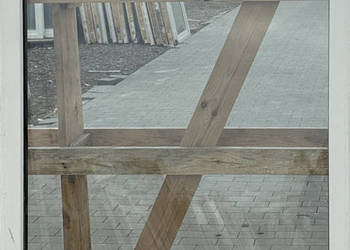 OKNA KacprzaK Witryna 102X141 FIX Używany PCV Plastikowy
