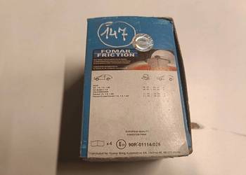 Audi A4 B5 VW Passat B5 PRZEDNIE KLOCKI HAMULCOWE przód 647681