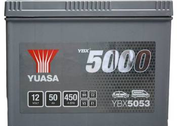 Akumulator Yuasa YBX5053 12V 50Ah 450A P+