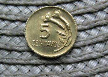 Peru 5 Centavo 1968r