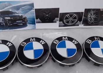 Kapsle Dekielki Dekle komplet Do Felg BMW F30 E81 E87 F20 E46 68mm ITALLY