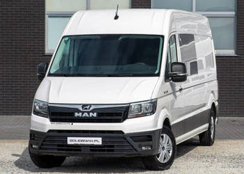 Man TGE 7-osób BRYGADÓWKA długi L4H2 *AUTOMAT* NISKI PRZEBIEG tempomat