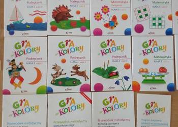Książki - Gra w kolory 1,2,3 - podręczniki, ćwiczenia, sprawdziany