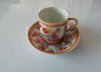 Filiżanka ze spodkiem - porcelana Chińska
