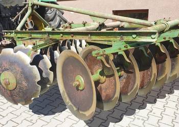 Brona talerzowa szer.2,6 m talerze 60 cm Transport