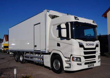 Scania G 450 6x2 CHŁODNIA KONTENER 8.45 m 21 PALET OŚ SKRĘTNA